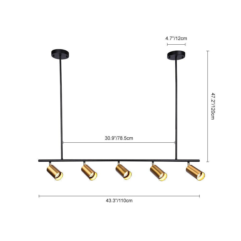 5-Light Kitchen Track Lighting Kit